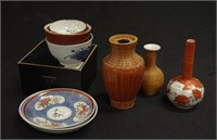 Collection Oriental ceramic decorative pieces