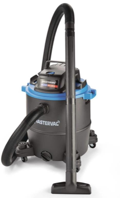 MASTERVAC WET/DRY VAC 60L 5HP 2.5IN HOSE DIAMETER