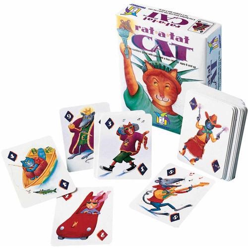 Lot Of 2 Gamewright - Rat-a-Tat Cat - Card Game...