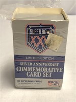 NIB  SUPERBOWL XXV SILVER ANNIVERSARY