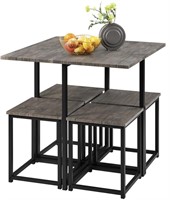 Yaheetech 5-Piece Dining Table Set - Industrial