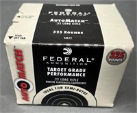 325 rnds Federal .22LR Ammo