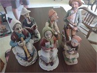 Vintage Old Men/ Women Porcelain Figures