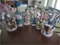 Vintage Old Men/ Women Porcelain Figures