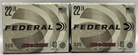 (II) 650 Federal 22LR Rimfire Cartridges