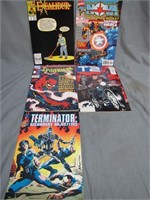 5 Assorted Marvel Comics