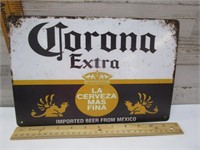 CORONA EXTRA TIN SIGN