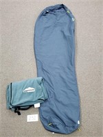 Marmot Sleeping Bag + Kelty Fleece Liner / Blanket