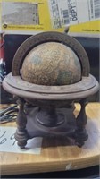 Small tabletop globe 9in tall