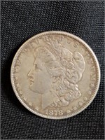 1878 MORGAN SILVER DOLLAR