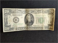 1934 A 20 DOLLAR BILL