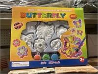 Paint Your Own Plaster Mould (Butterfly) x24
