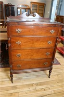 FOUR DRAWER CHEST OF DRAWERS 35X20X47