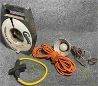 Electric Extension Cords & Cord Keeper reel