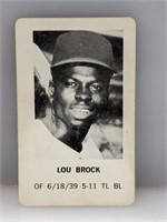 1970 Milton Bradley Lou Brock