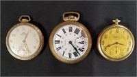 3 - Various Branded Pocket Watches *