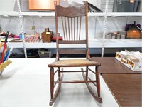 Vintage Wooden Rocking Chair