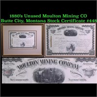 ***Auction Highlight*** 1880's Unused Moulton Mini