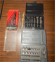 Assorted Drill Bits & Sockets