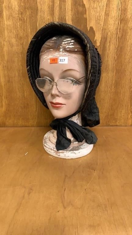 Vtg Head Bust