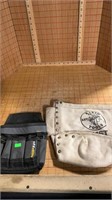 Two tool pouches