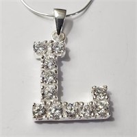 $200 Silver CZ Necklace