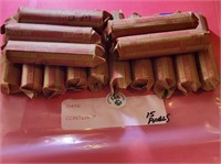 15 Rolls Lincoln Wheat Cents