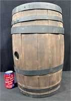 Antique Wooden Barrel Keg