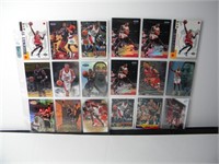 (18) Scottie Pippen cards various years 90's &