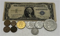 (L) Drawer Find Silver Certificate, Buffalo