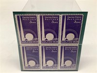 6 unused 1939 U.S. NY  World's Fair Postage Stamps