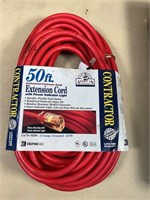NEW- 50ft - 12ga extension cord