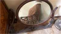 Antique Mirror 32 inches across bottom