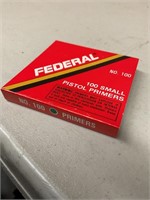 Federal Small Pistol Primers 100pcs