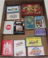 12 DECKS OF UNOPENED PLAYING CARDS INCLUDES