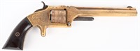 ENGRAVED & GOLD PLATED S&W NO. 2 ARMY REVOLVER