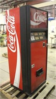 Coca-Cola Vending Machine, Approx 27"x26"x73"