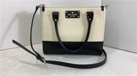 Kate Spade Purse Black And White*read