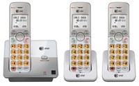 AT&T DECT 6.0 3 Cordless Phones with Caller ID,