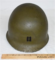 WWII M1 U.S. MILITARY HELMET W/ LINER