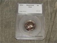 1970 S Quarter Segs PROOF PR69 DCAM