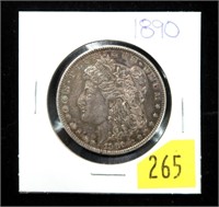 1890 Morgan dollar