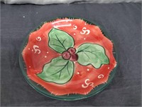 Decorative Chrsitmas Plate 11 Inch