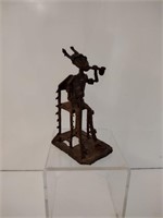 African Brass Figural Statue