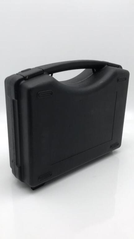 Black Plastic Carry Case For Guns & More