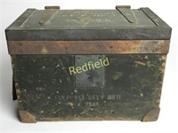 WW2 British Issued Field Telephone Set "F" M.K.1 B