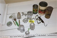 vintage kitchen items