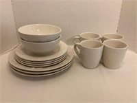 13 Pieces of Thompson Pottery Dishes