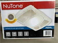 NUTONE VENTILATION FAN WITH LIGHT AND HEATER