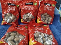 5 New Bags Pecans in Shell